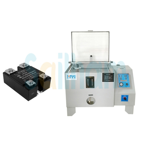 固態(tài)繼電器與鹽霧測試儀開蓋圖